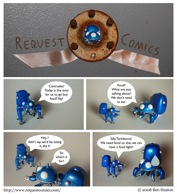 Tachikoma comic