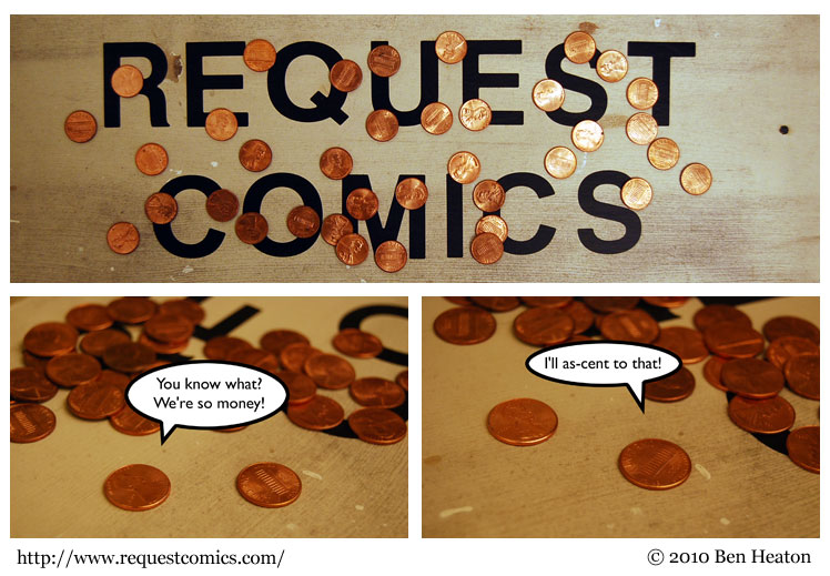 Penny For Your Thoughts (Get It?) comic