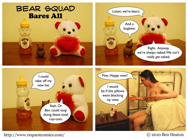 Bear Squad Bares All comic