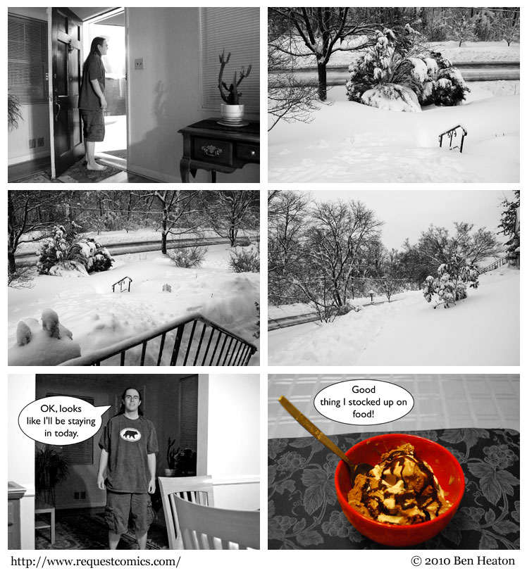 Snowed In comic