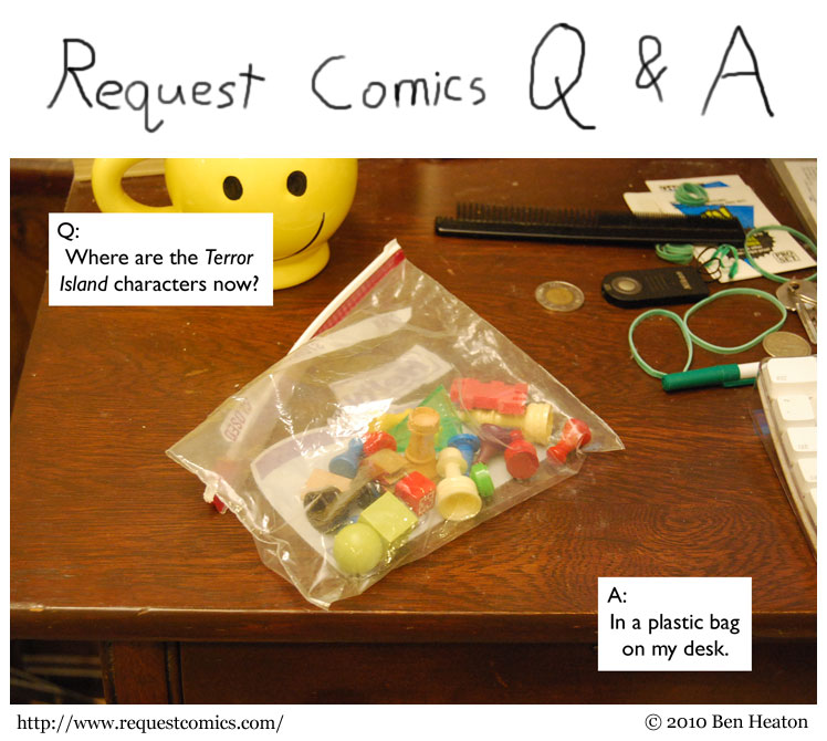 Request Comics Q &amp; A comic