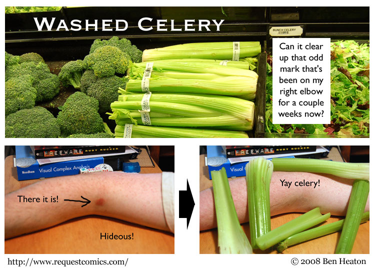 Washed Celery comic