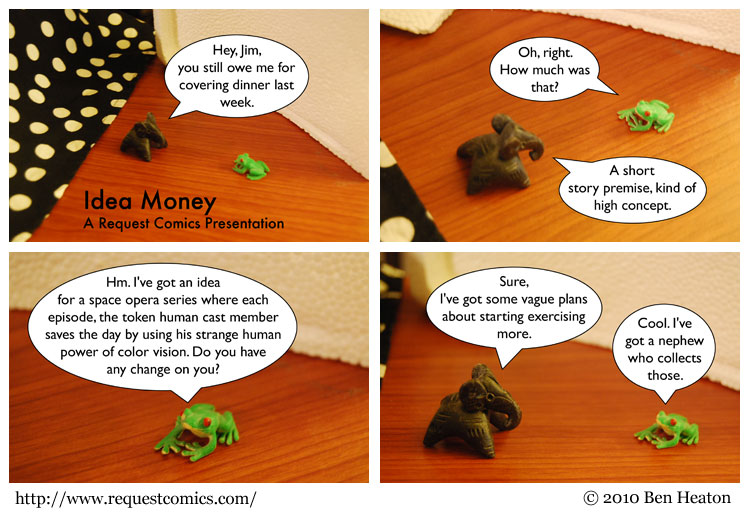 Idea Money comic