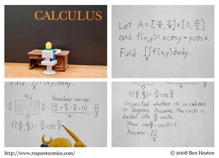 Calculus comic