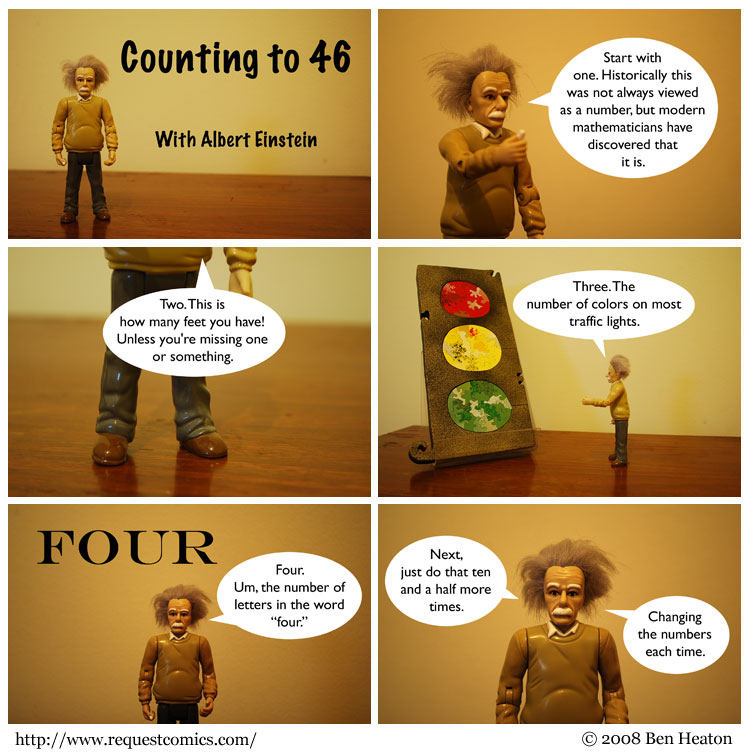 Counting to 46 comic